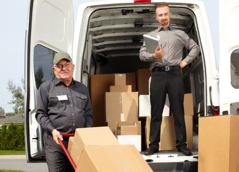 Man and van service helping with a local move in Northkensington