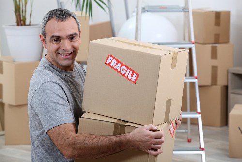 Space-saving office storage layout for a Northkensington business