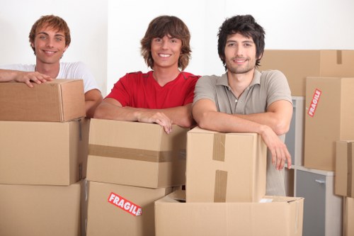 Example of a medium Northkensington storage load for flat contents