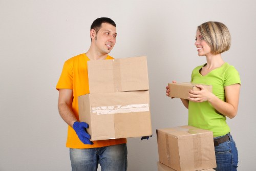 Local moving van supporting house removals in Northkensington
